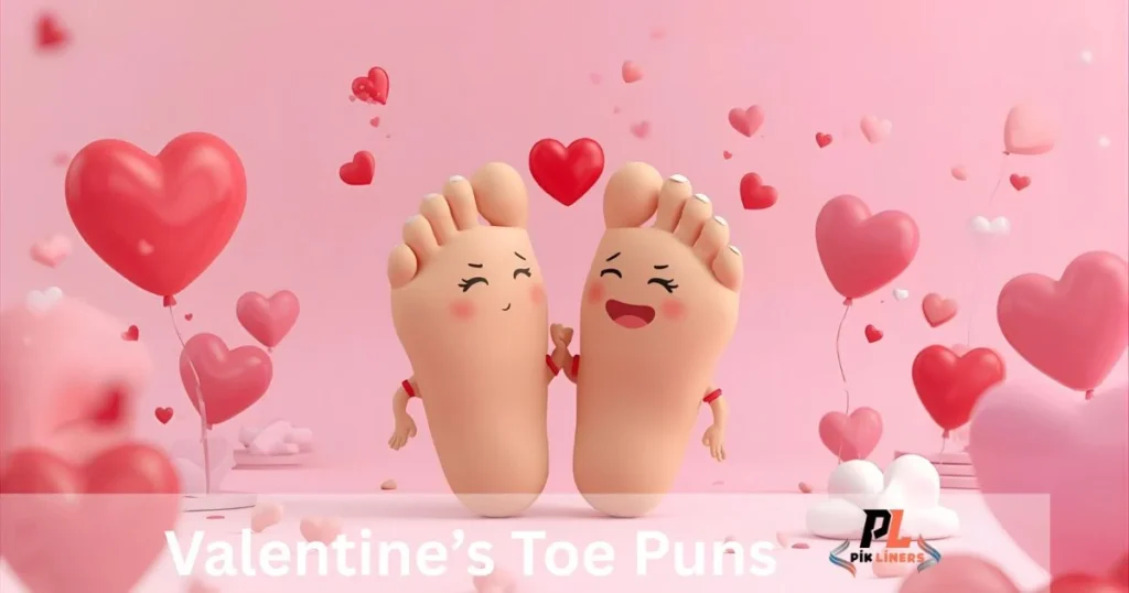 Valentines Toe Puns
