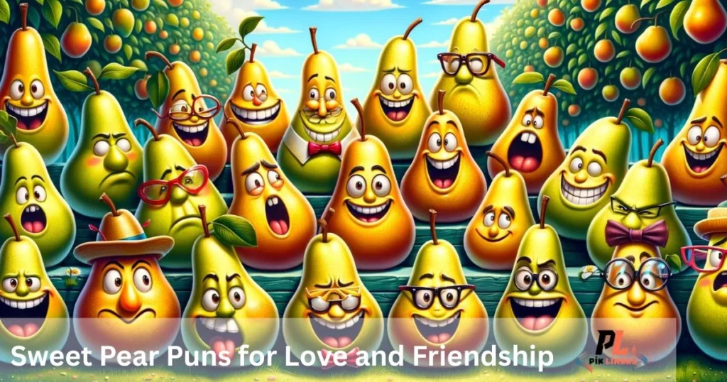 Sweet Pear Puns For Love And Friendship