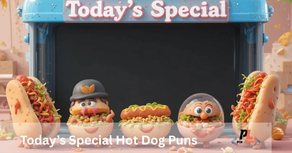 Todays Special Hot Dog Puns