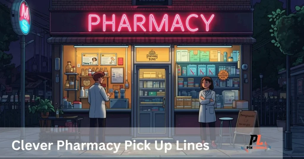 Clever Pharmacy Pick Up Lines
