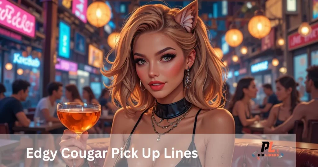 Edgy Cougar Pick Up Lines