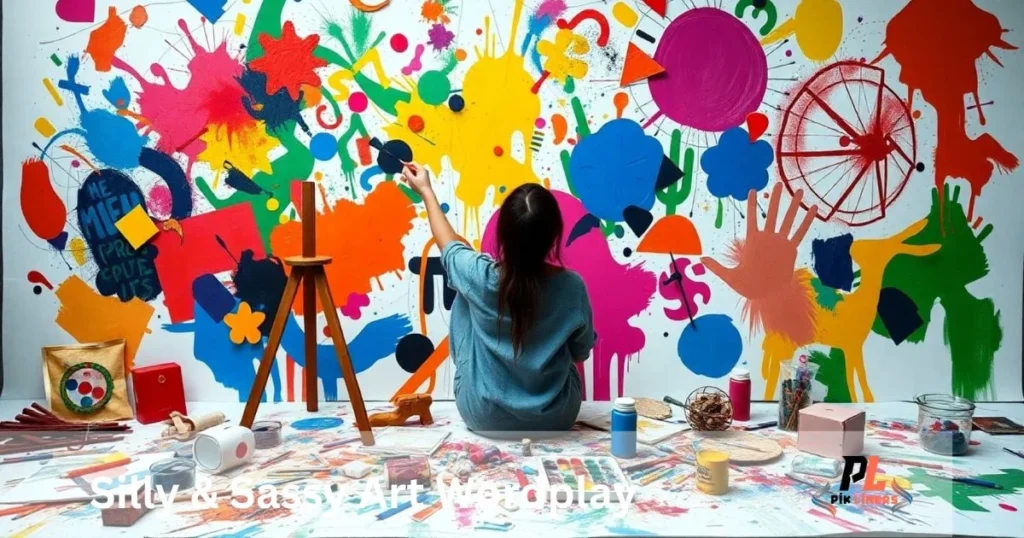 Silly And Sassy Art Wordplay