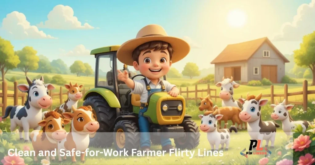 Clean And Safe For Work Farmer Flirty Lines