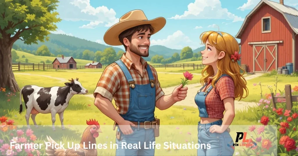 Farmer Pick Up Lines In Real Life Situations