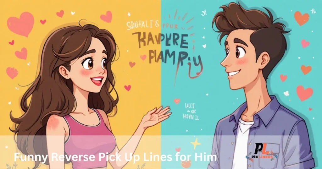 Funny Reverse Pick Up Lines For Him