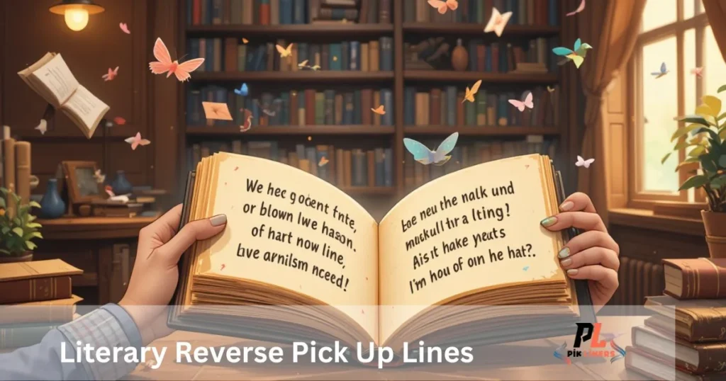 Literary Reverse Pick Up Lines