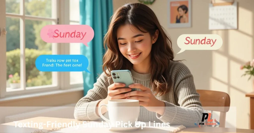 Texting Friendly Sunday Pick Up Lines