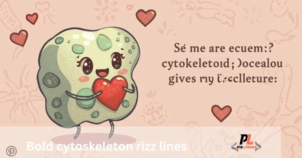 Bold Cytoskeleton Rizz Lines