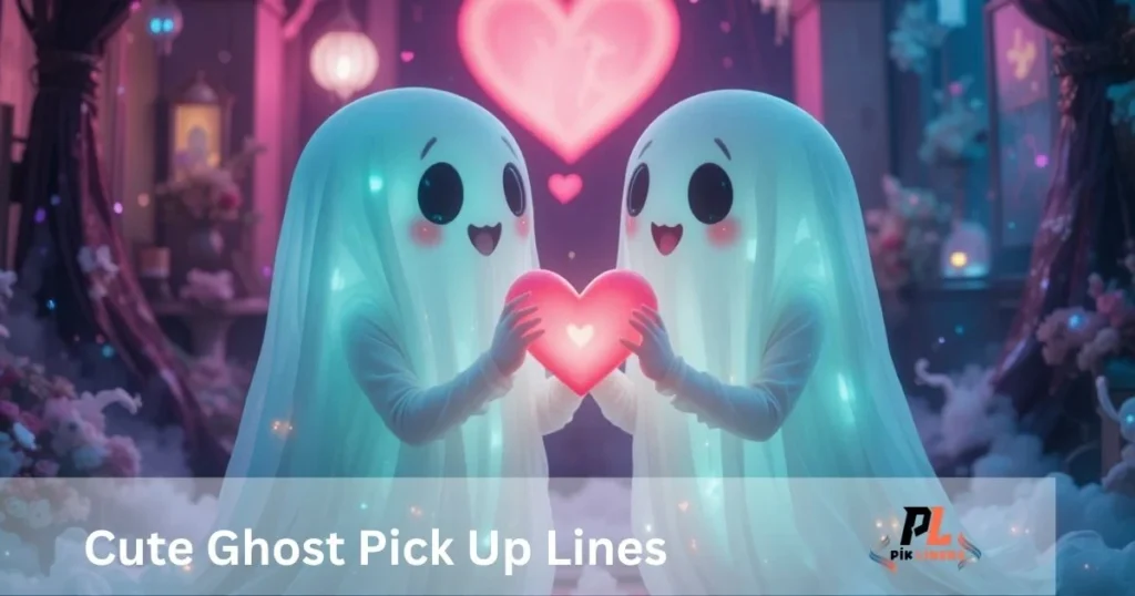 Cute ghost pick up lines