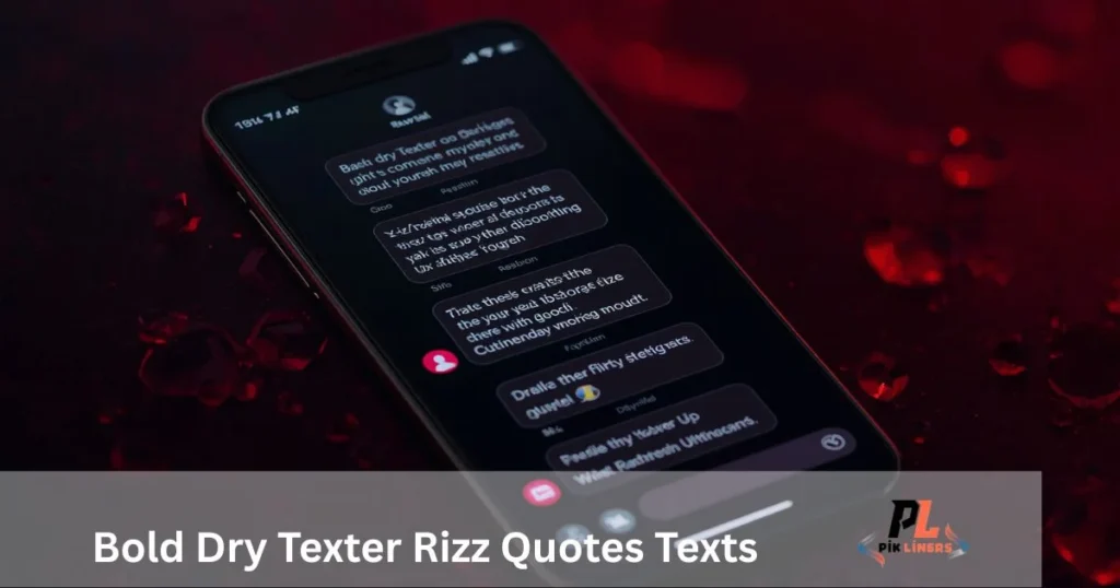 Bold Dry Texter Rizz Quotes Texts