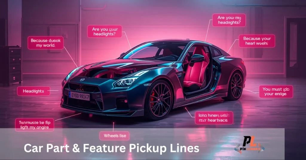 Car Part And Feature Pickup Lines