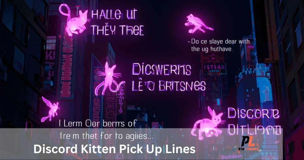 Discord Kitten Pick Up Lines