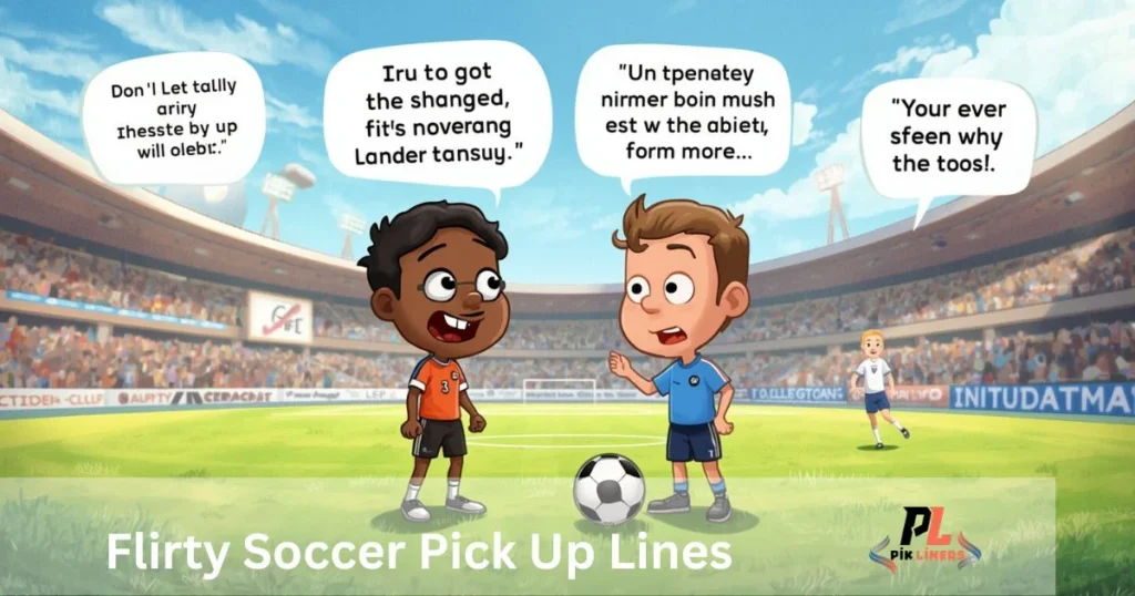Flirty Soccer Pick Up Lines