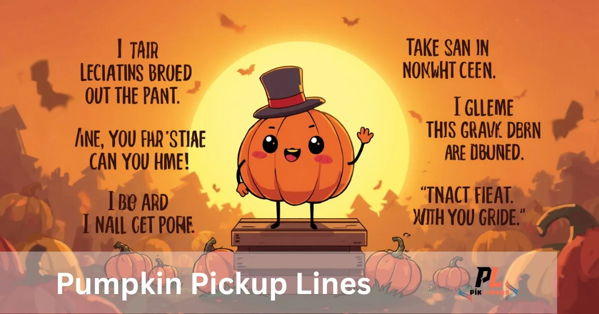 Pumpkin Pickup Lines