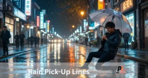 Rain Pick Up Lines