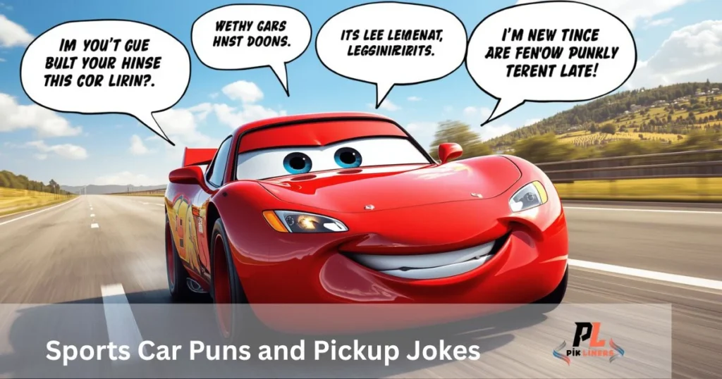 Sports Car Puns And Pickup Jokes