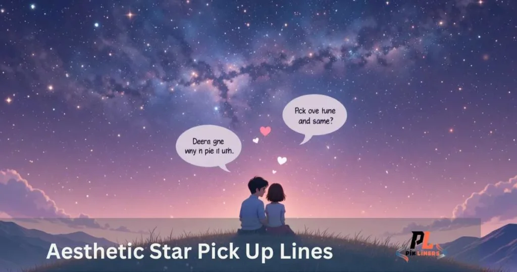 Aesthetic Star Pick Up Lines