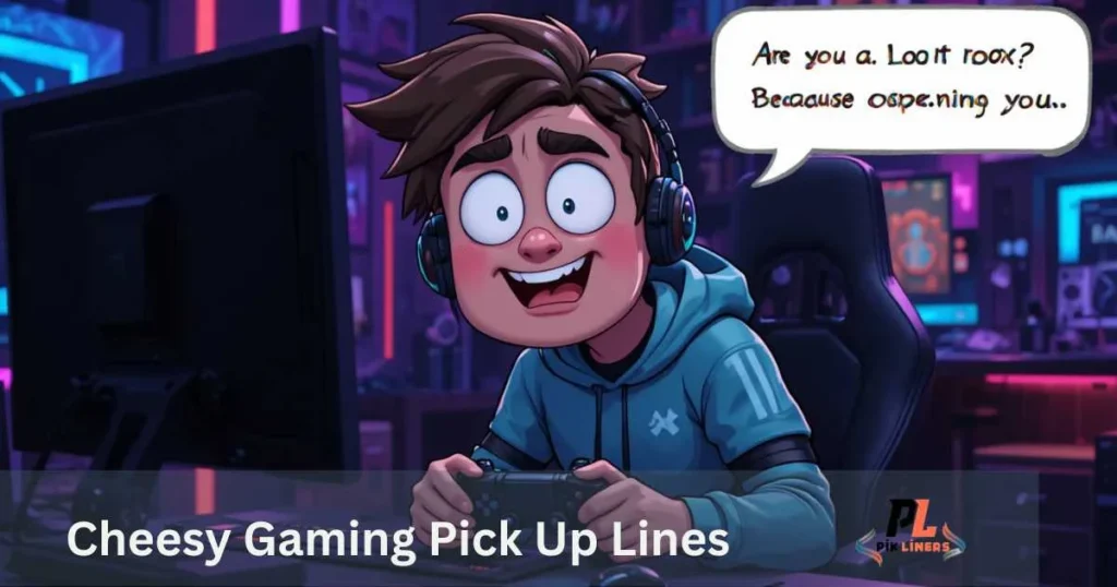 Cheesy Gaming Pick Up Lines
