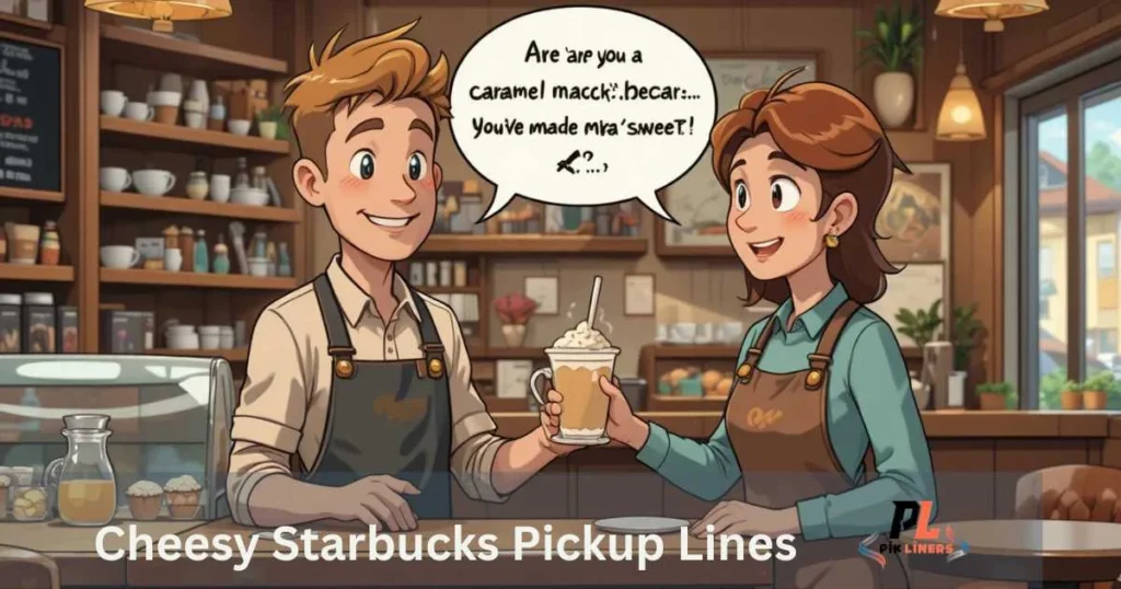 Cheesy Starbucks Pickup Lines