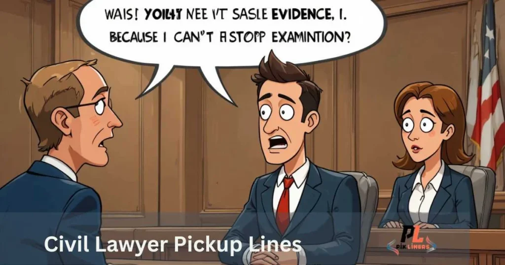 Civil Lawyer Pickup Lines