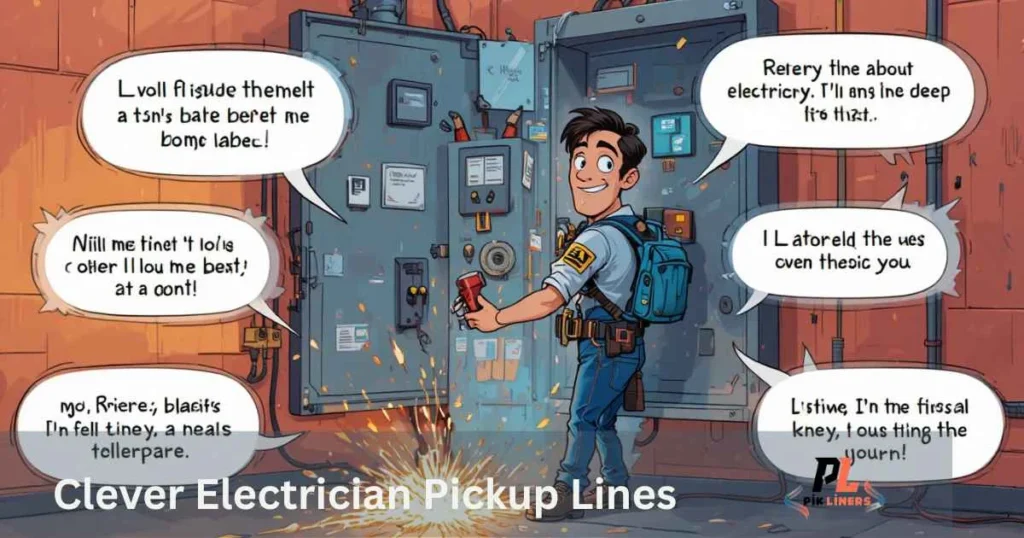 Clever Electrician Pickup Lines