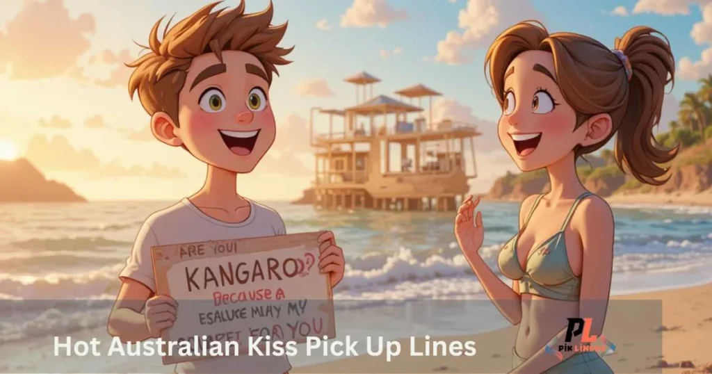 Hot Australian Kiss Pick Up Lines