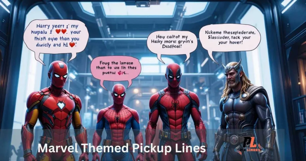 Marvel Themed Pickup Lines