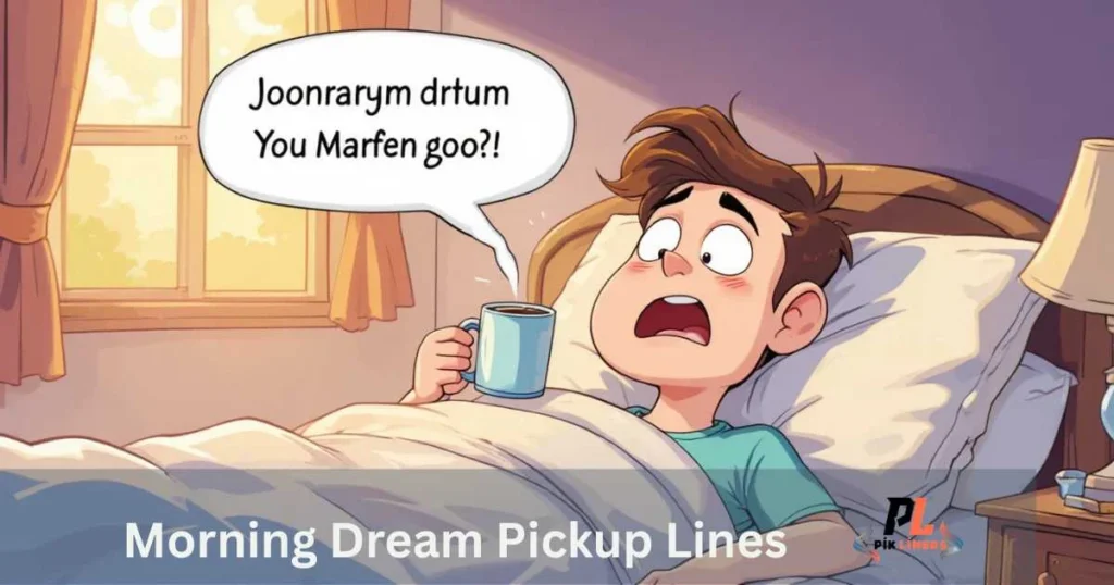 Morning Dream Pickup Lines