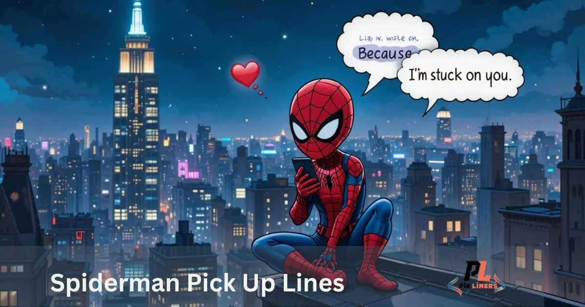 Spiderman Pick Up Lines