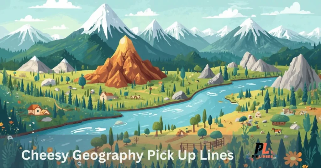 Cheesy Geography Pick Up Lines