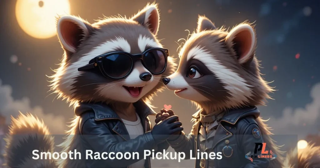 Smooth Raccoon Pickup Lines